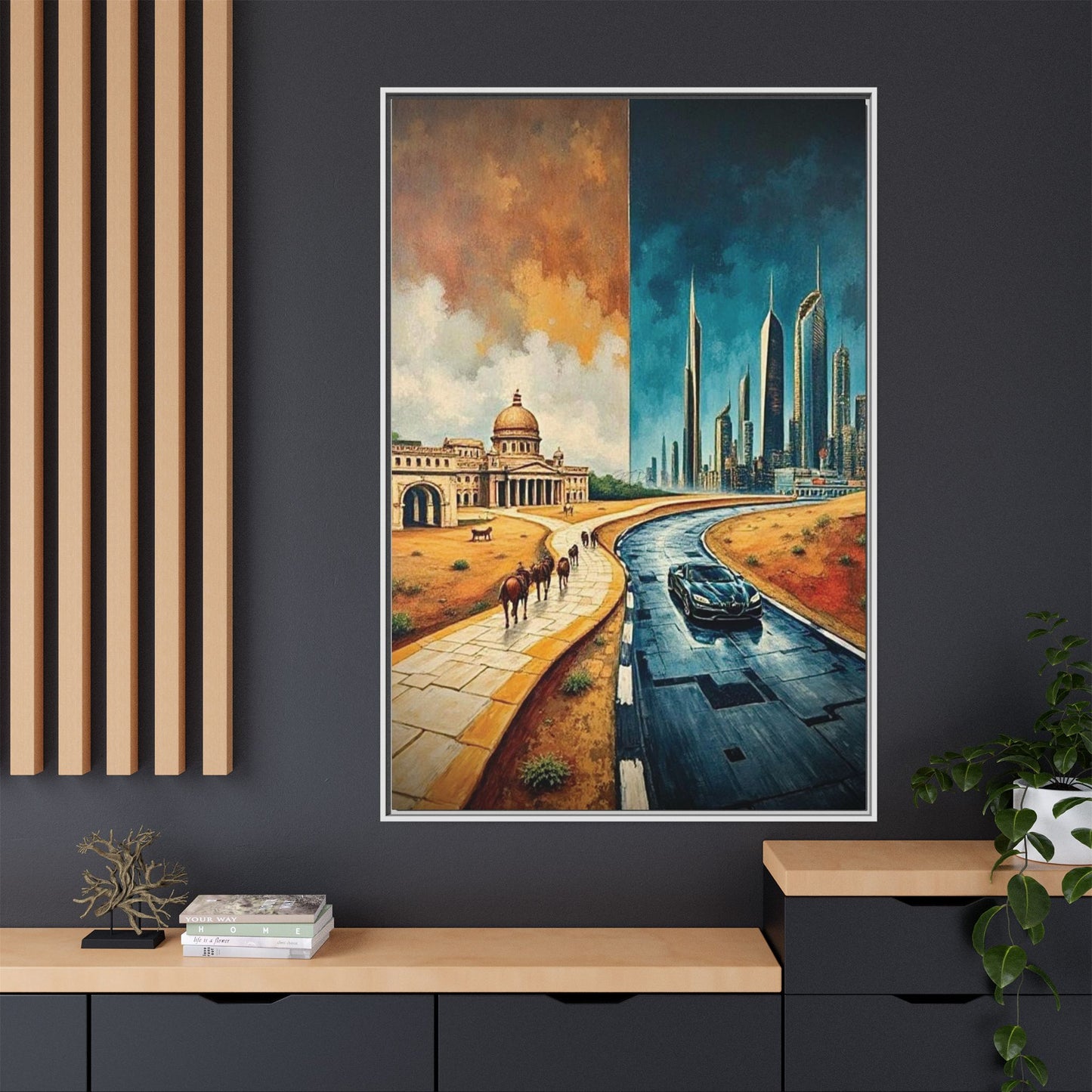 "Time Capsule" Framed Original Artwork "40 x 60"