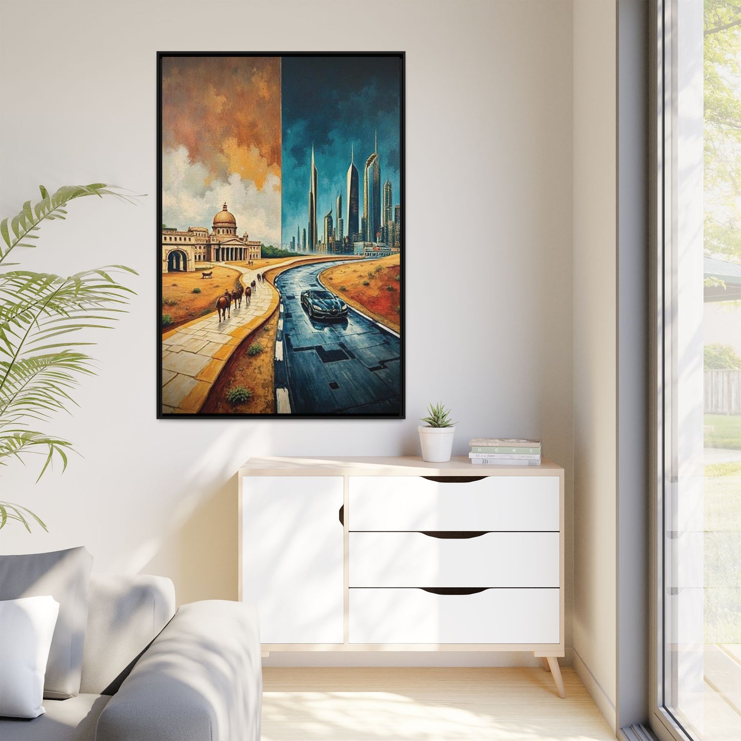 "Time Capsule" Framed Original Artwork "40 x 60"