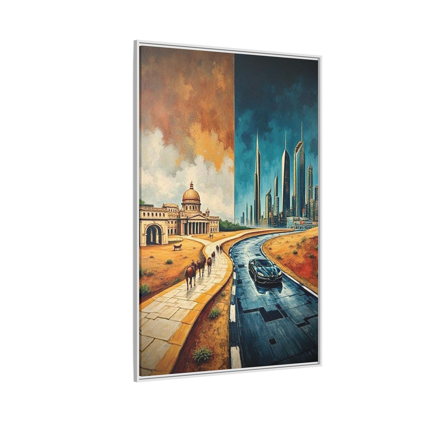 "Time Capsule" Framed Original Artwork "40 x 60"