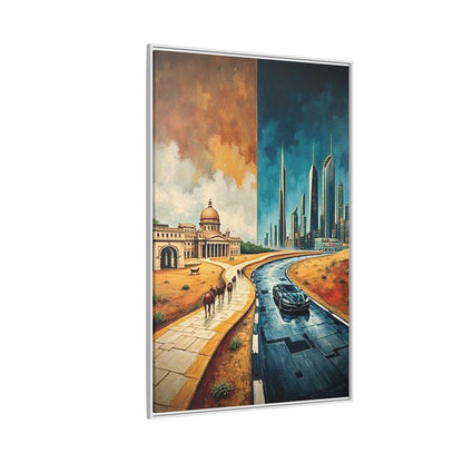 "Time Capsule" Framed Original Artwork "40 x 60"