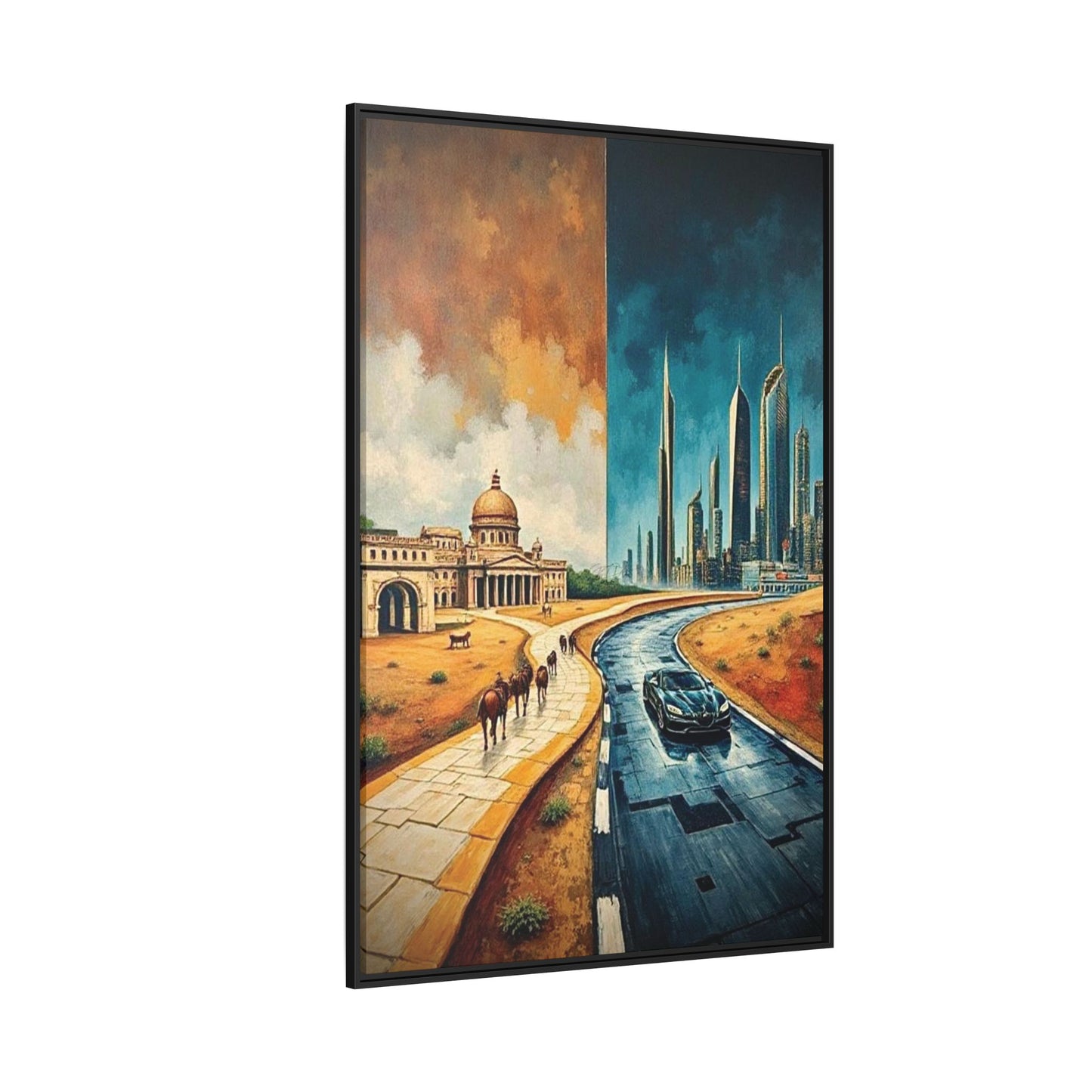 "Time Capsule" Framed Original Artwork "40 x 60"