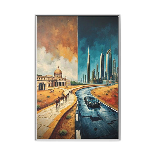 "Time Capsule" Framed Original Artwork "40 x 60"